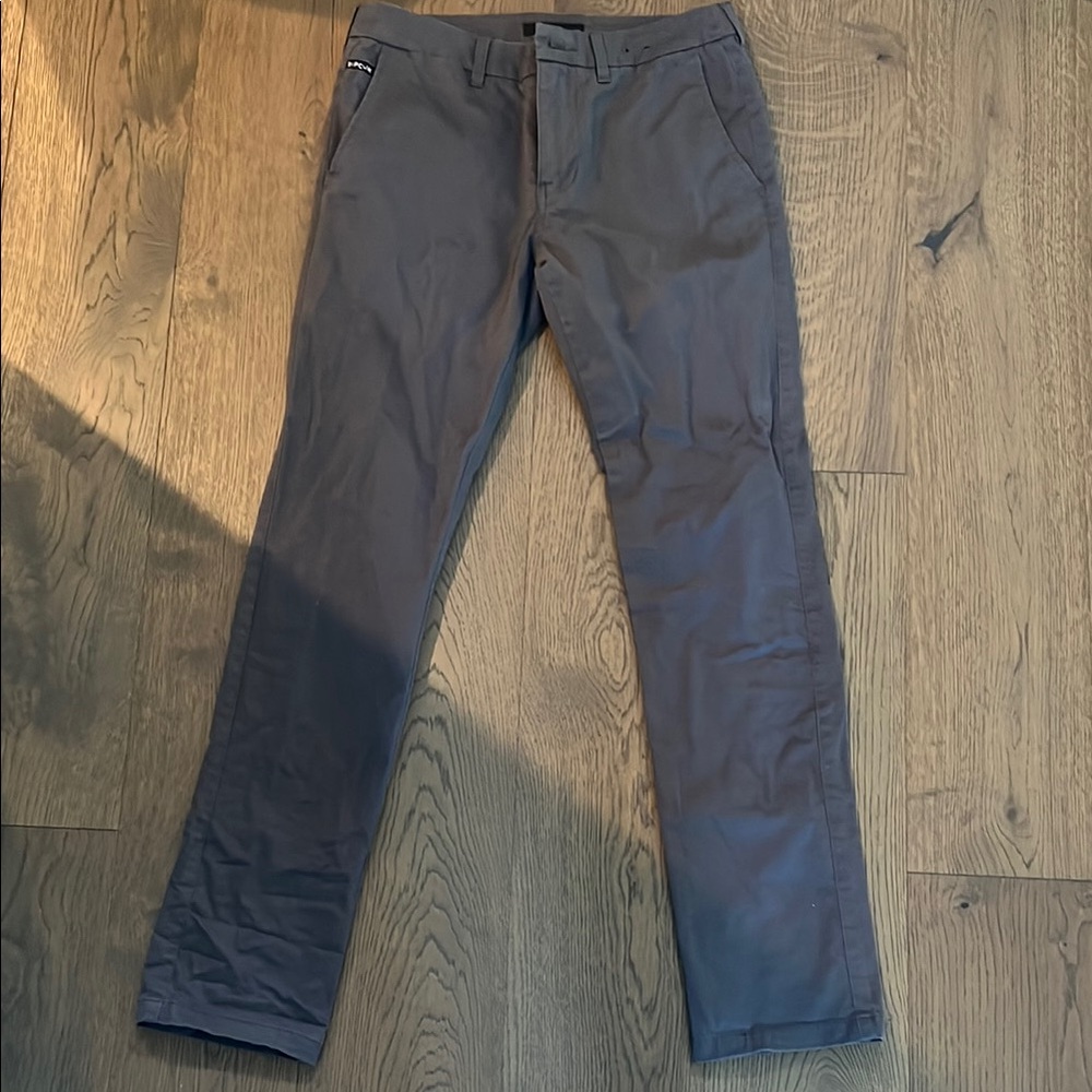 Rip Curl Gray Chinos Versatile Cotton Blend